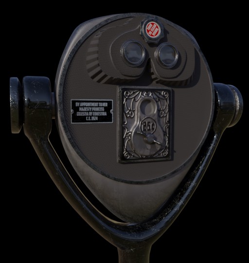 "Tower viewer" pay binoculars preview image 1